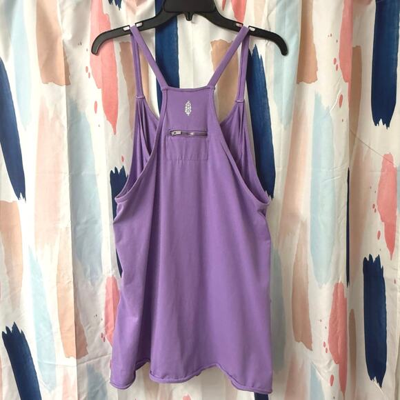 NWOT Free People Movement Superberry Hot Shot Mini Dress Romper Size Medium - Picture 9 of 14